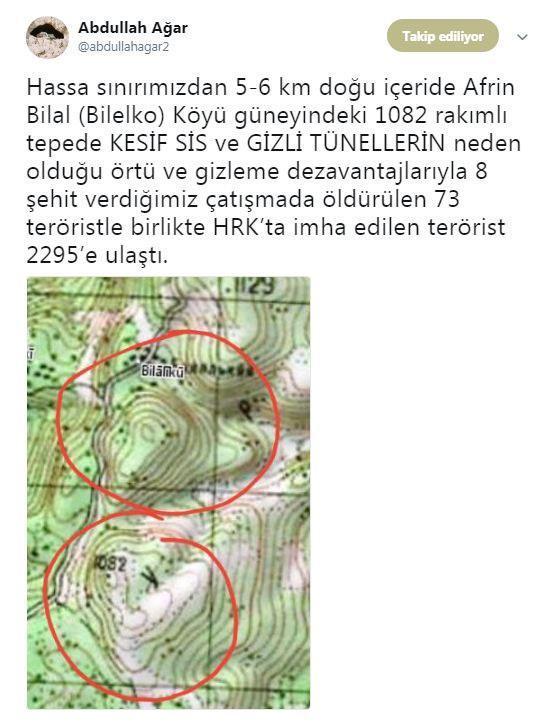 8 şehidin verildiği Kel Tepe teröristlerden temizlendi