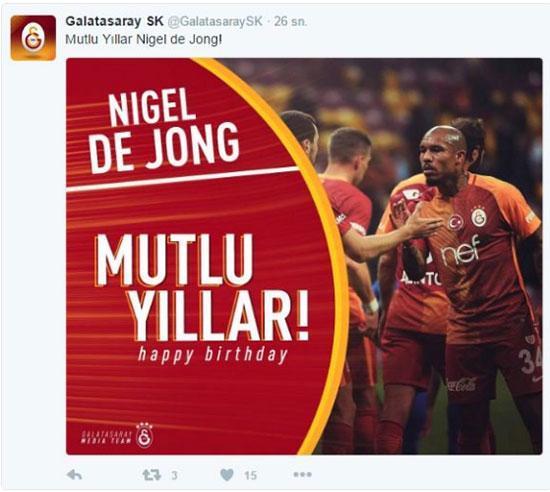 Galatasaraydan skandal doğum günü kutlaması