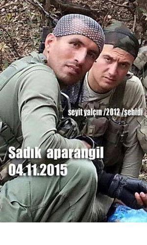 Kahreden detay... Kahraman arkadaşı gibi şehit düştü