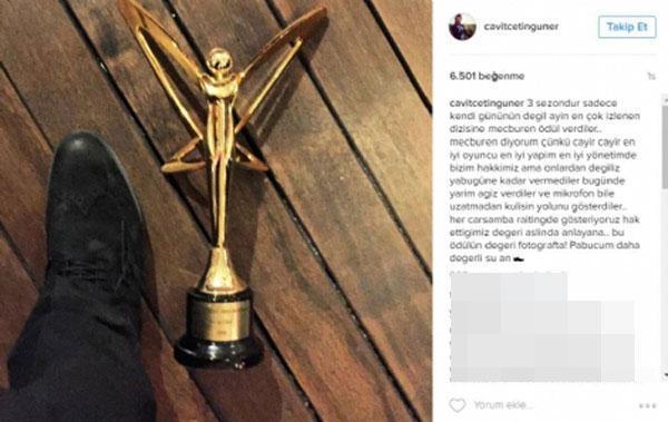 Diriliş Ertuğrulun yapımcısı Mehmet Bozdağ Altın Kelebek ödülünü iade etti