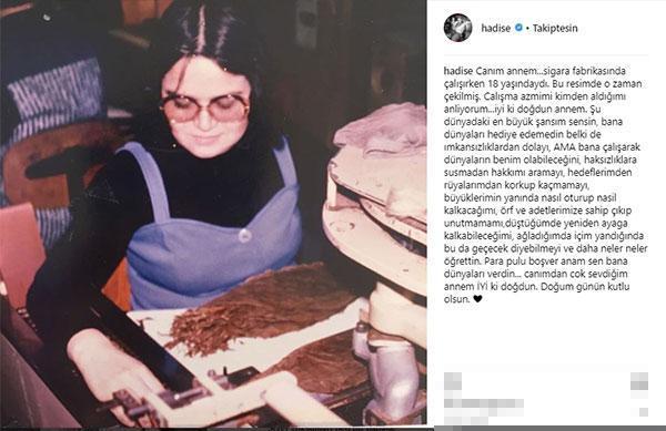 Hadise: Anam sen bana dünyaları verdin