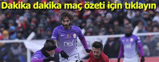 24 Erzincanspor - Galatasaray: 1-1 (İşte maçın özeti)