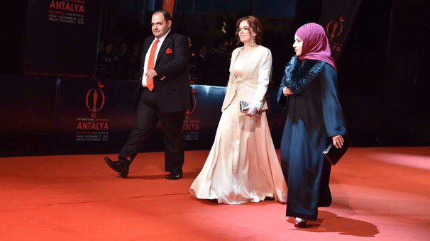 Antalya Film Festivalinde şıklık yarışı