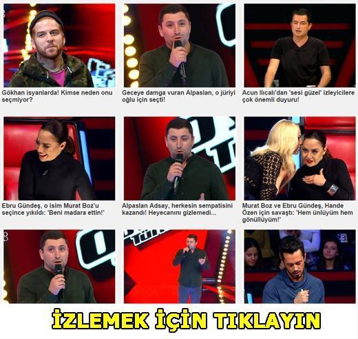 O Ses Türkiyede Alpaslan Adsaydan mükemmel performans- İzle