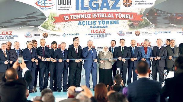 Tünel açılışında ‘OECD’ müjdesi