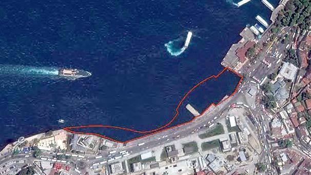 Üsküdar denize doğru genişliyor