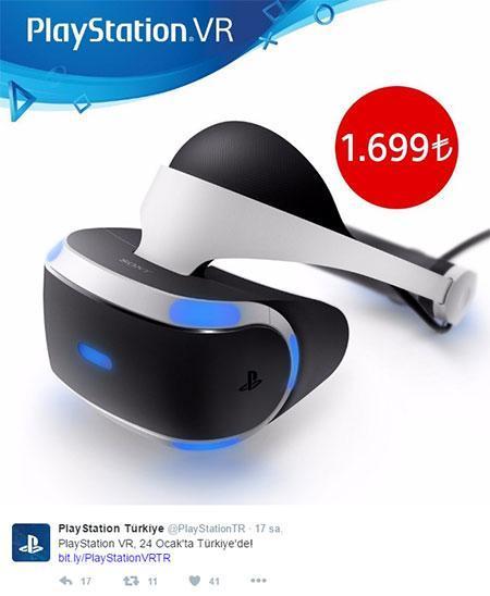 PlayStation VRın fiyatı belli oldu