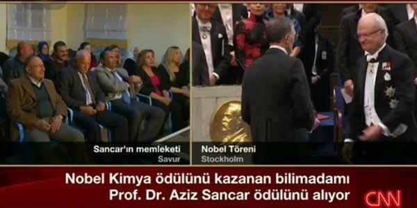 Gurur günü... Prof. Dr. Aziz Sancar ödülünü aldı