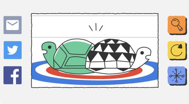 2018 Kış Olimpiyatları heyecanı Doodle Kış Oyunlarının 2. Günü Googleda