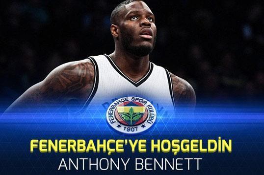 Fenerbahçe, Anthony Bennett transferini resmen açıkladı