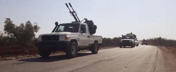 ÖSOnun Türkmen komandoları Afrin yolunda