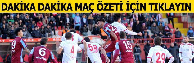 Gümüşhanespor-Trabzonspor: 0-0