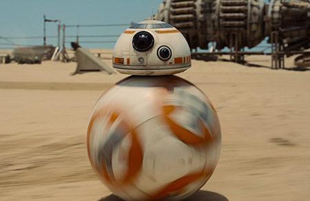 Efsane vizyona girmeden, BB-8 raflarda