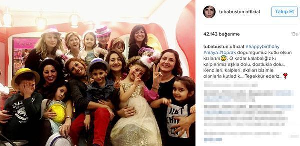 Tuba Büyüküstün ile Onur Saylak’ın kızları 5 yaşında