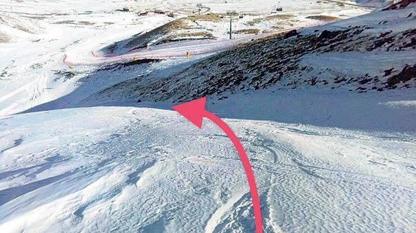 Erciyes’te kayak faciası