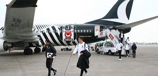 Beşiktaşı taşıyan uçak Adanaya indi Stat endişelendiriyor