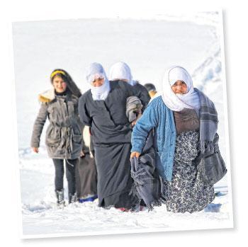 Eksi 30’da beyaz çile