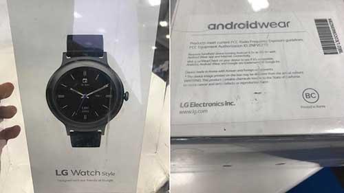 LG Watch Style ve Watch Sport hakkında yeni detaylar