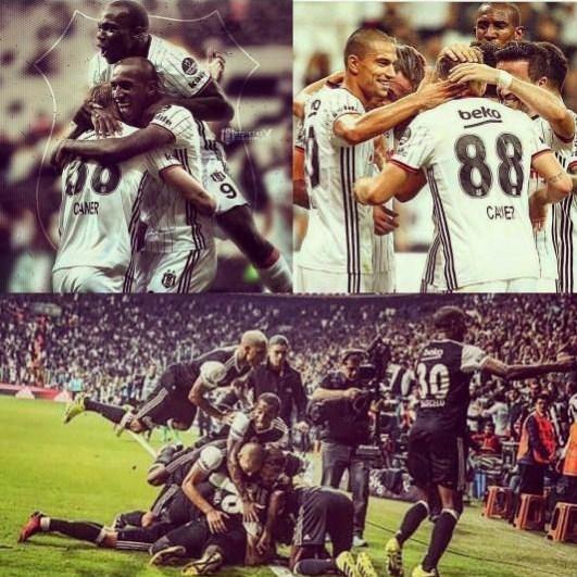 Quaresma ve Canerden şampiyonluk mesajı