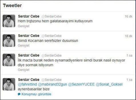 F.Bahçe taraftarını kızdıran twit