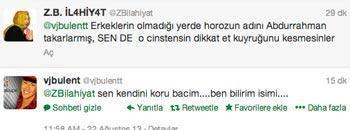 VJ Bülentin twiti olay çıkardı