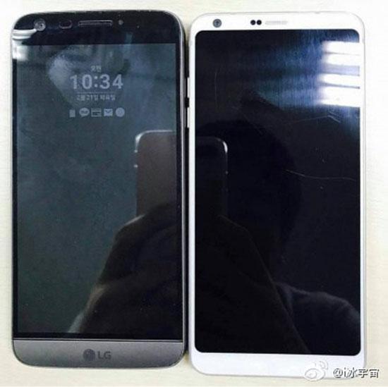 LG G6 ve G5 yan yana fotoğraflandı