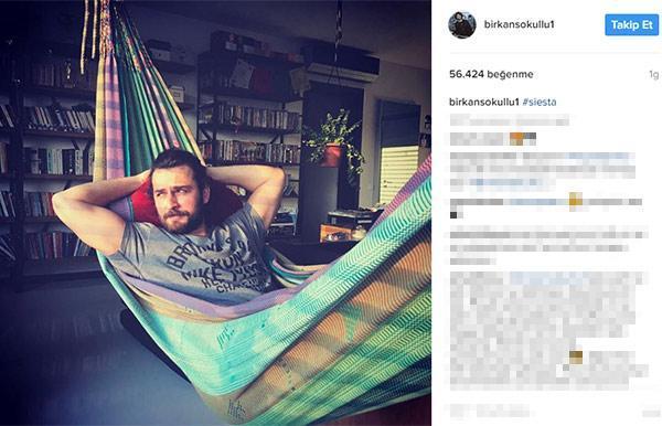 Birkan Sokulludan kıskandıran poz
