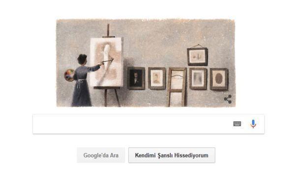 Mihri Müşfik Hanıma özel Doodle Googledan yeni bir doğum günü
