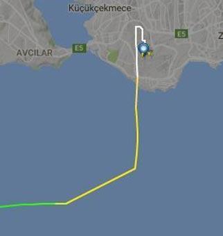 Atatürk Havalimanında havada tehlikeli yakınlaşma