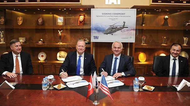 TUSAŞ ve Sikorsky arasında 270 milyon dolarlık anlaşma