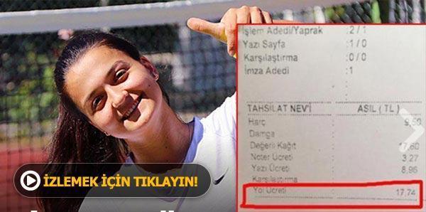 17 TL'lik yol ücreti notere 15 bin TL'ye patladı!