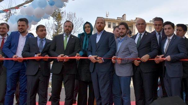 Bilal Erdoğan Tekirdağda TÜGVA şubesinin açılışını yaptı