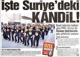 Suriye’den gene “Kürt kartı”