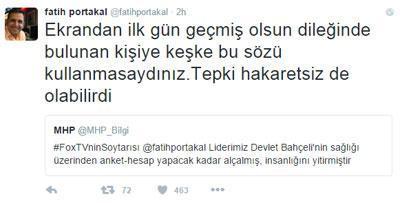 MHP’den Fatih Portakala çok sert sözler
