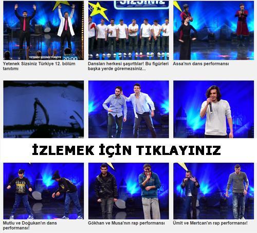 Yetenek Sizsiniz Türkiye 12. son bölümde sürpriz yarışmacı - izle