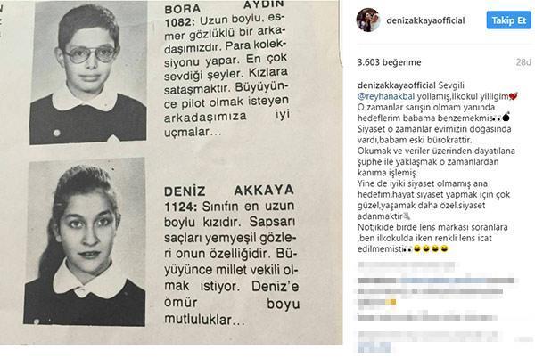 Deniz Akkayanın paylaşımı şaşırttı