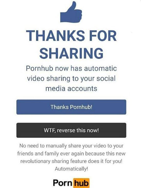 Pornhub’ın yaptığı şaka ziyaretçilere büyük panik yaşattı