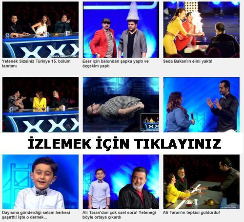 Yetenek Sizsiniz Türkiye 15. son bölümde sürpriz yarışmacı - izle