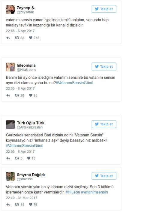 Vatanım Sensin izleyiciyi çıldırttı