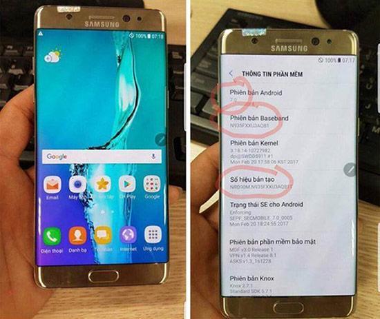 Yenilenmiş Samsung Galaxy Note 7 internete sızdırıldı