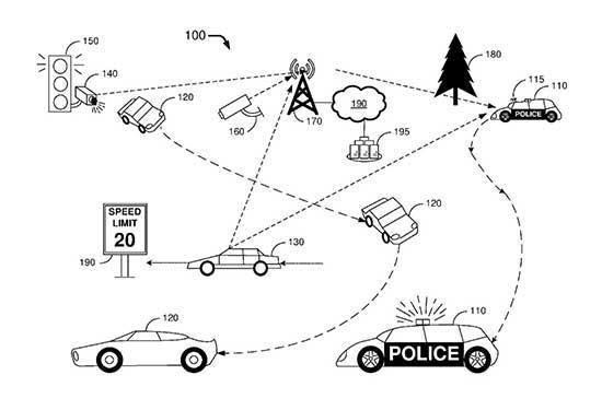 Ford, otonom polis arabası için yeni bir patent aldı