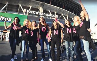 TÜRK’ÜN  MADONNA’YLA iMTiHANI