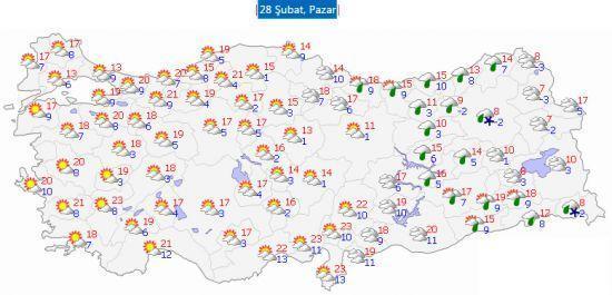 Hafta sonu hava nasıl olacak