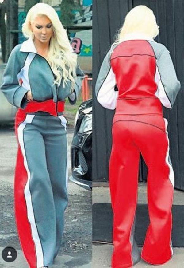 Jelena Karleusanın 6 bin TLlik eşofman takımı