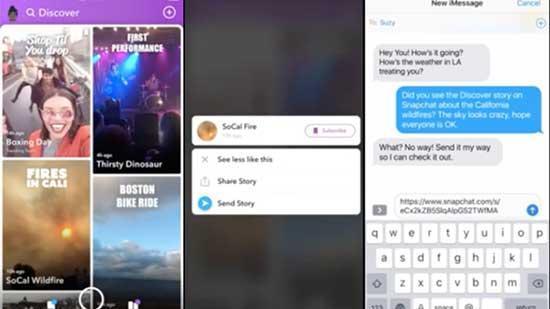 Snapchat hikayelerini uygulama dışına nasıl paylaşabilirsiniz