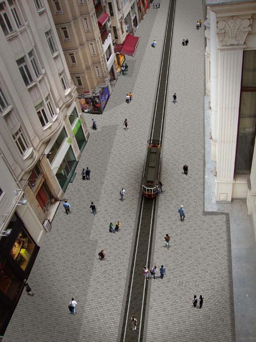 İstiklal Caddesinin çehresi değişiyor