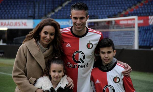 Feyenoord, Robin van Persieyi basına tanıttı