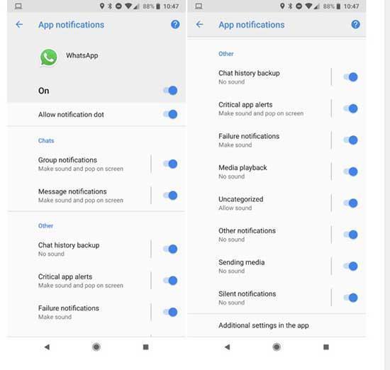 WhatsApp v2.18 beta, Android 8.0 Oreoya iki yeni özellik getiriyor