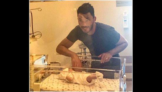 Tolgay Arslan, ikinci kez baba oldu