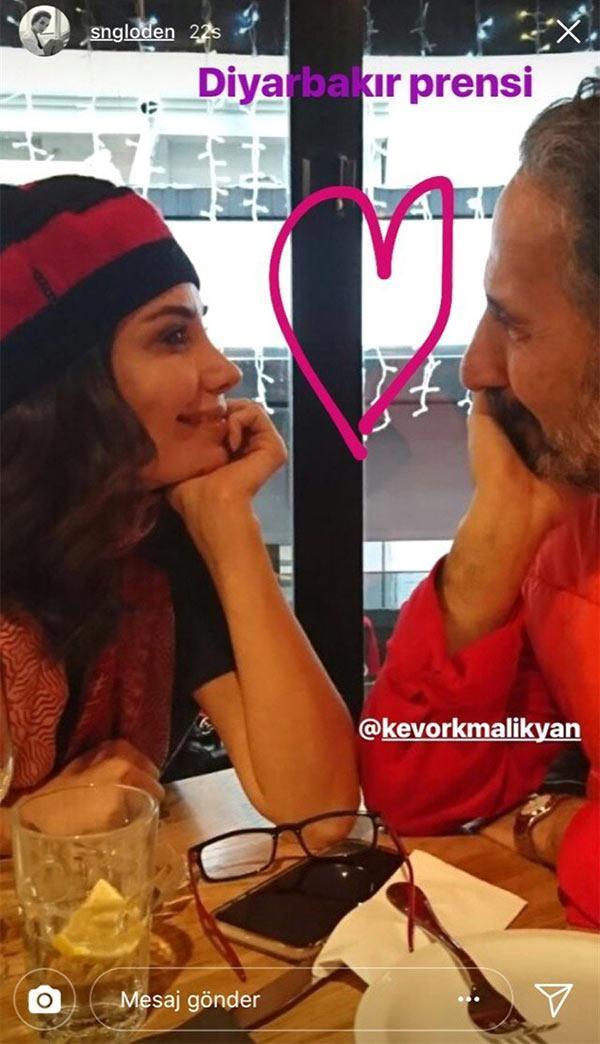 Songül Öden, 74 yaşındaki İngiliz oyuncu Kevork Malikyan ile aşk mı yaşıyor